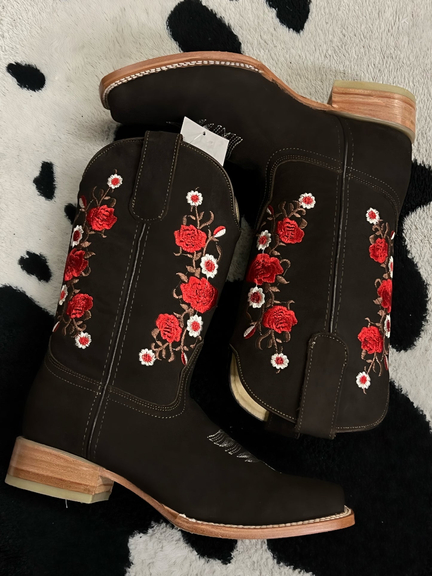 Flor Choco Boots