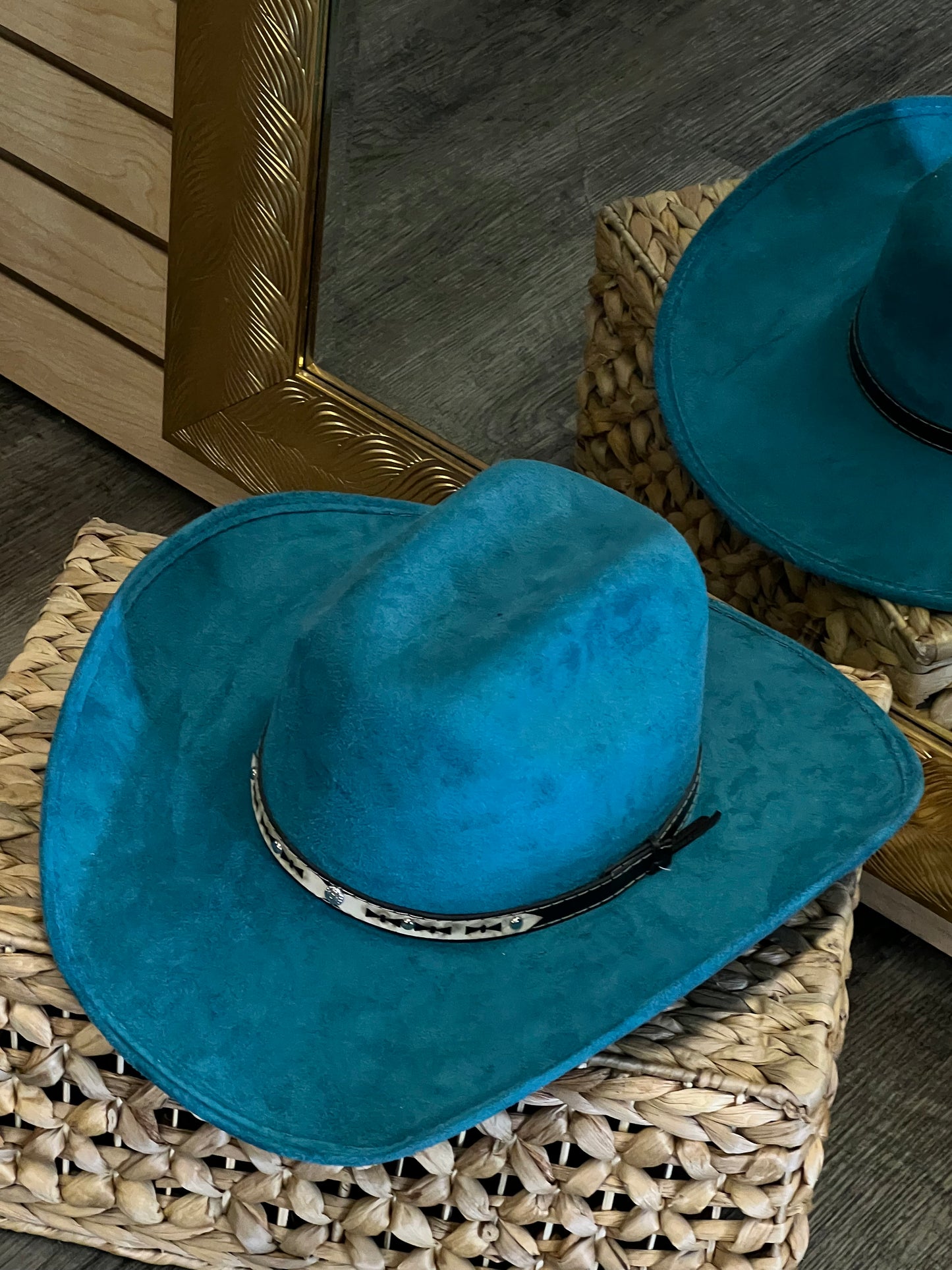 Turquesa cowgirl Hat