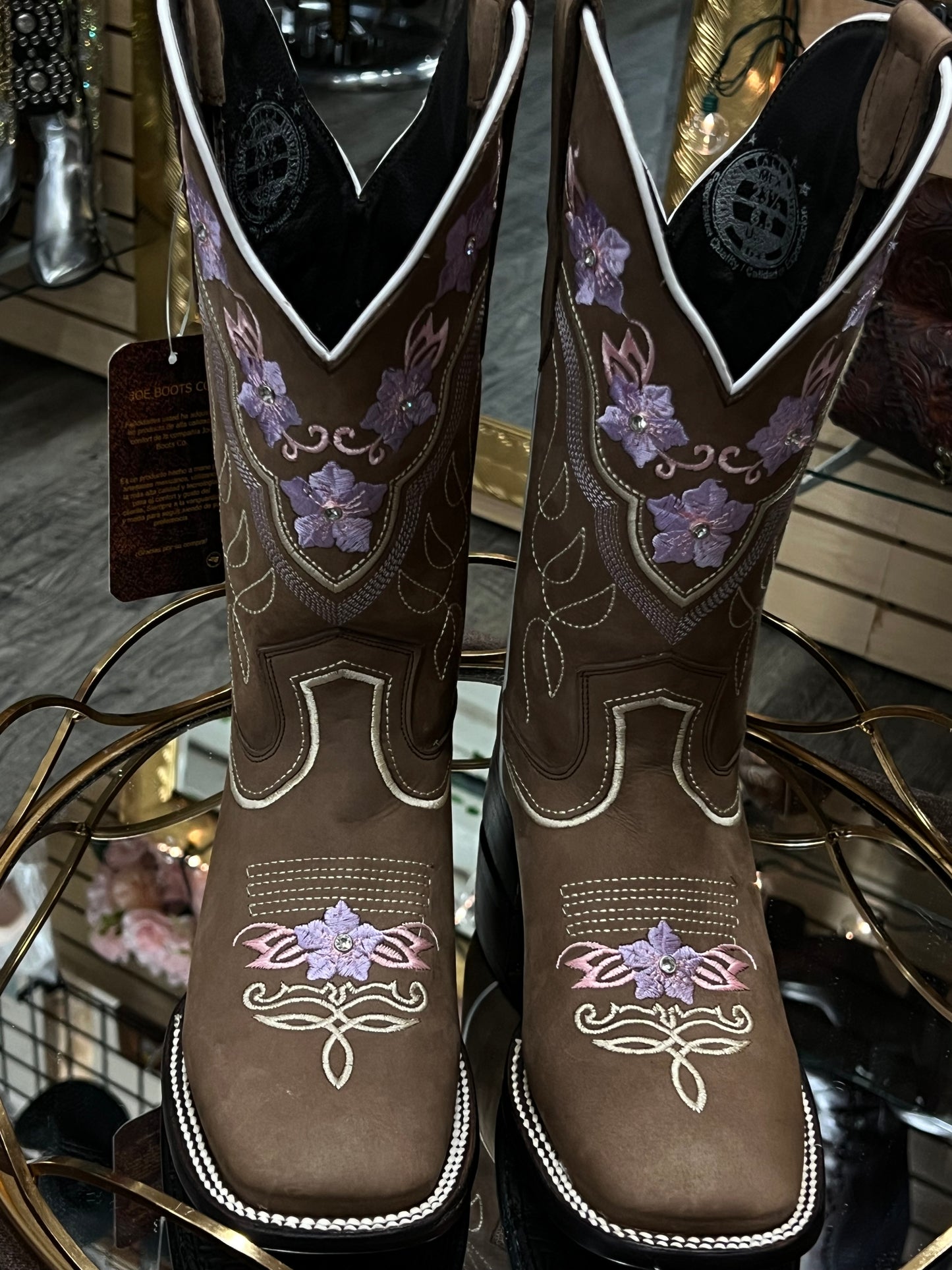 Jasmine Boots (Lilac)