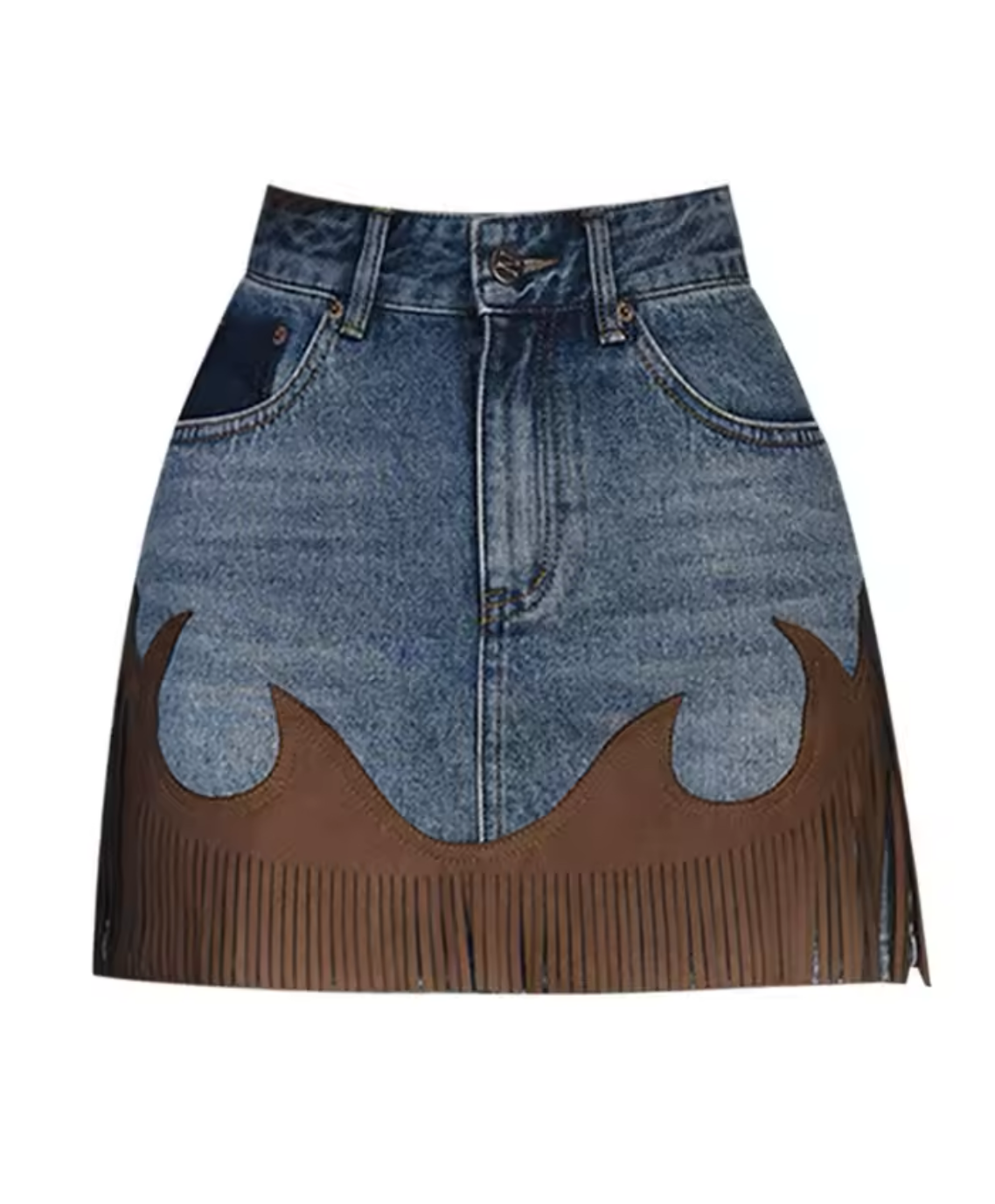 Paola Denim Skirt