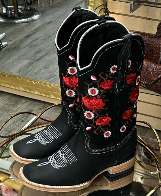 Flor Boots (Black)