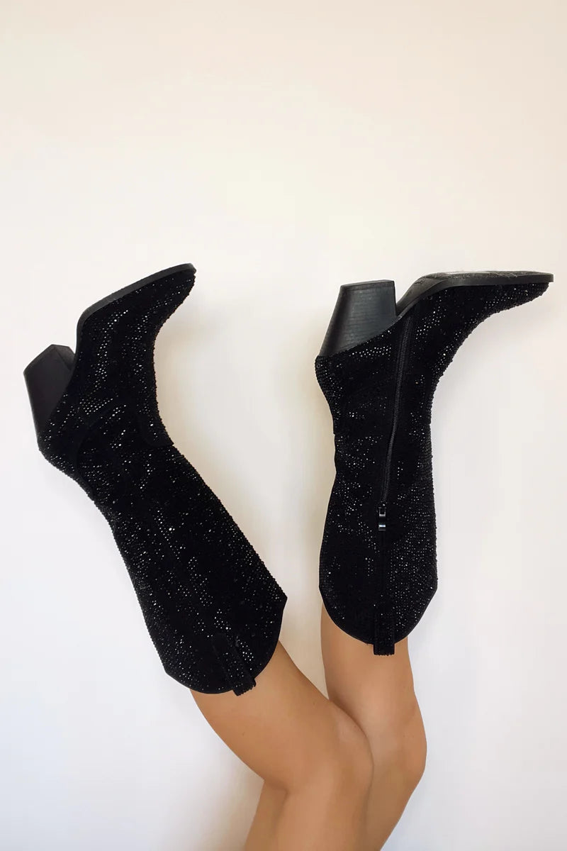 Buchi Fresa  Rhinestone Boots