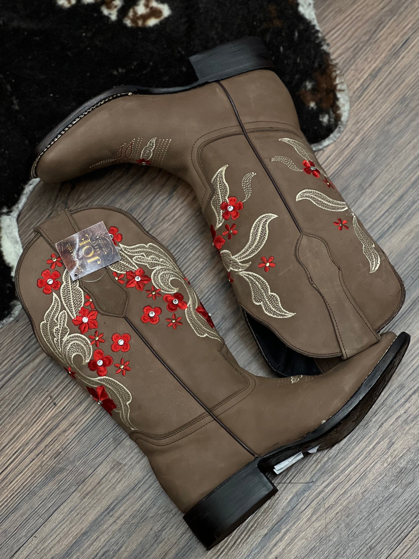 Jasmine Boots (red)