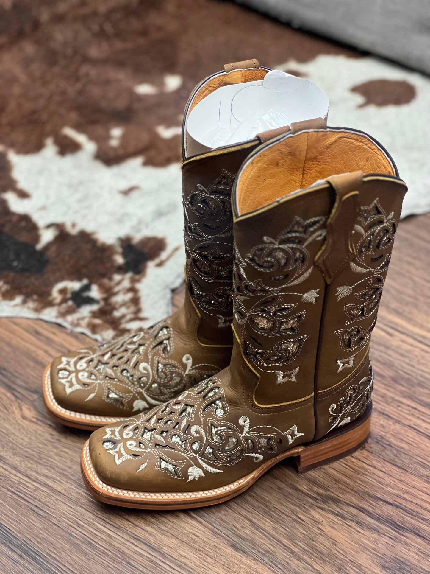 Chica Dorada Boots(Tan)